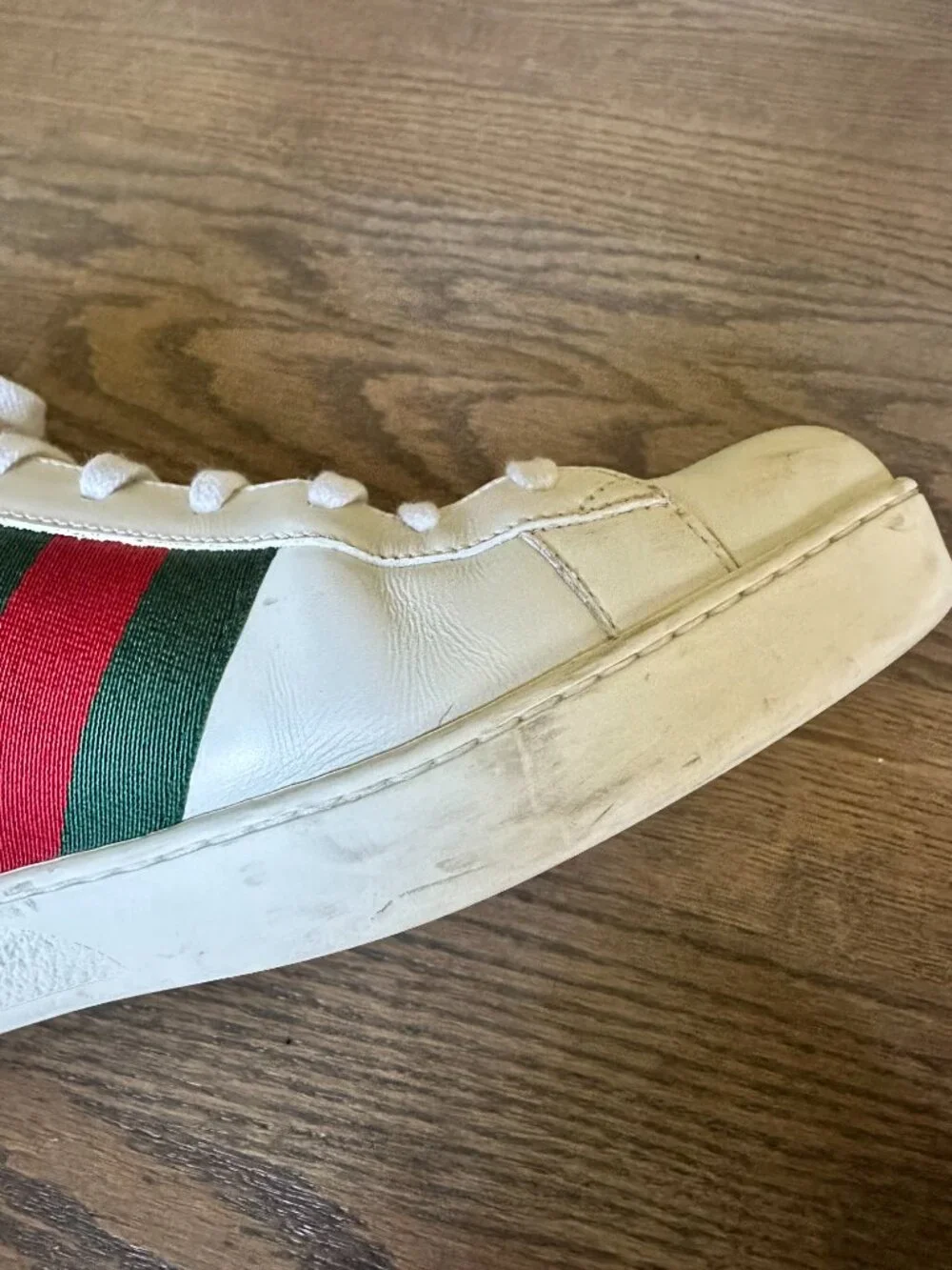 Gucci Ace Stripe High Top Sneaker